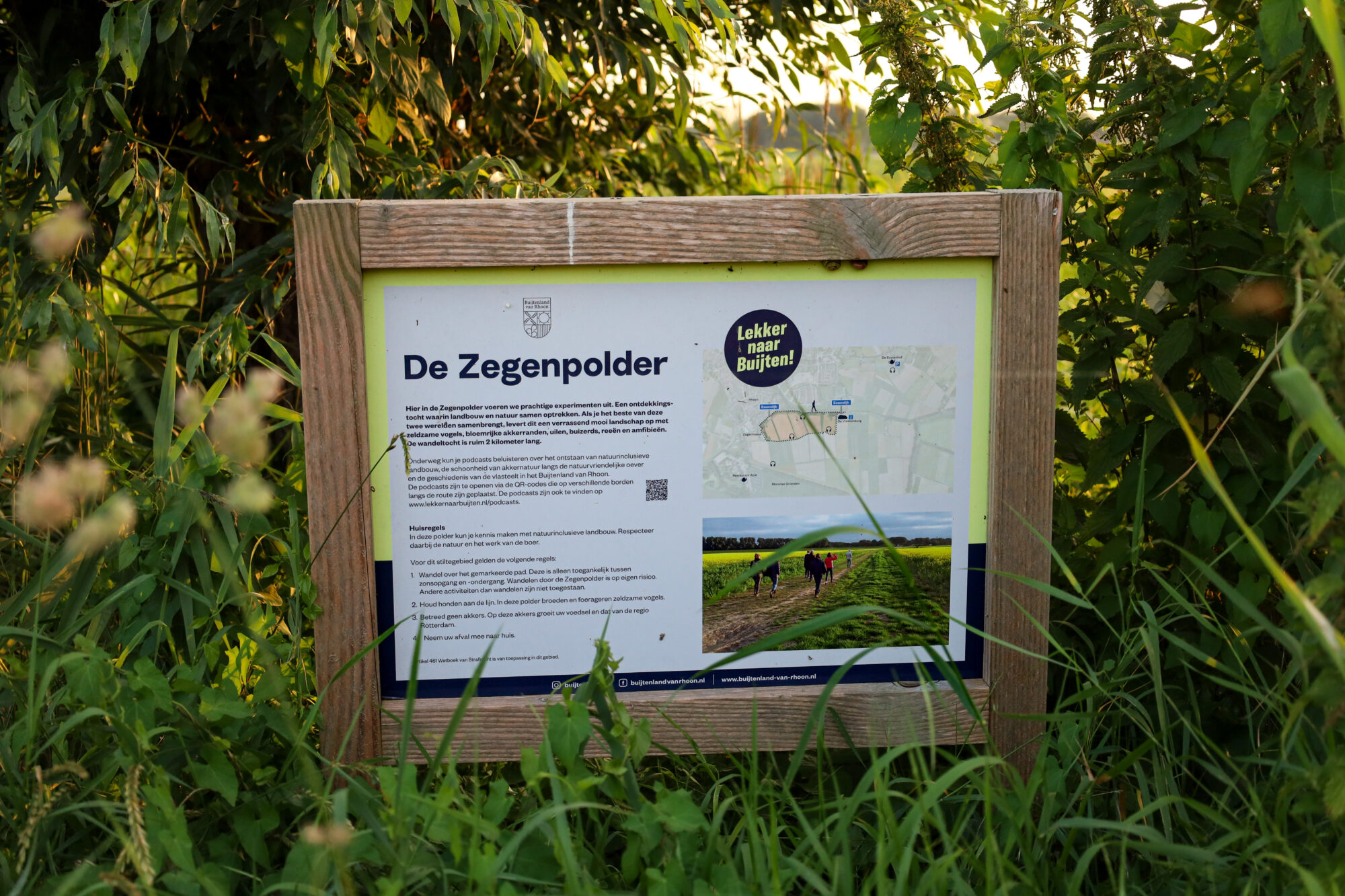 Zegenpolder struinpad